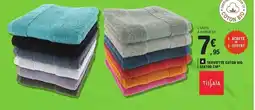E.Leclerc Tissaia serviette coton bio offre