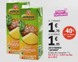E.Leclerc Jafaden jus d'ananas offre