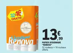 E.Leclerc Renova papier hygiénique offre