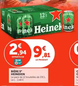 Utile HEINEKEN Bière 5° offre