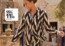 Carrefour Drive Chemise femme offre