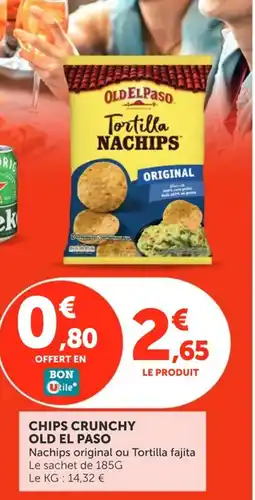 Utile OLD EL PASO Chips crunchy offre