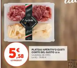 Utile CORTE DEL GUSTO Plateau apéritiv'o gusti offre