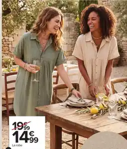 Carrefour Drive Robe courte femme offre