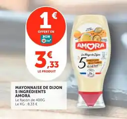 Utile AMORA Mayonnaise de dijon 5 ingrédients offre