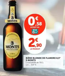 Utile 3 MONTS Bière blonde de flandre 8,5° offre