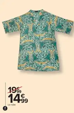 Carrefour Drive Robe femme offre