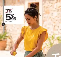 Carrefour Drive T-shirt femme offre