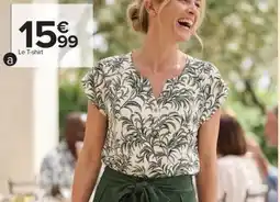 Carrefour Drive T-shirt femme offre