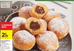 Carrefour Drive 8 mini beignets au chocolat offre