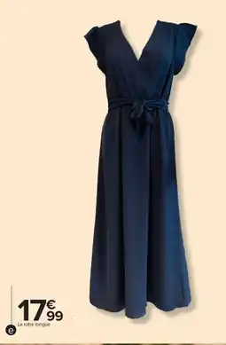 Carrefour Drive Robe longue femme offre