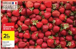 Carrefour Drive Fraise ronde offre