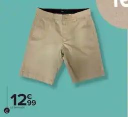 Carrefour Drive Bermuda homme offre