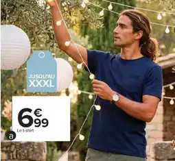 Carrefour Drive T shirt piqué bicolore homme offre