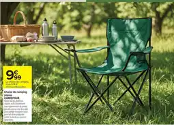 Carrefour Drive CARREFOUR Chaise de camping popup offre