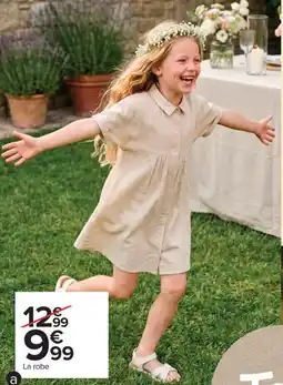 Carrefour Drive Robe enfant offre