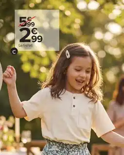 Carrefour Drive T-shirt enfant offre