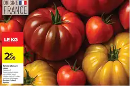 Carrefour Drive Tomate allongée coeur offre