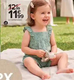 Carrefour Drive Combinaison bébé fille offre