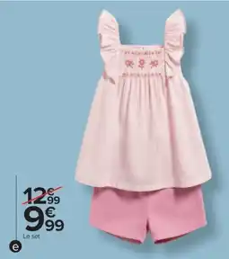 Carrefour Drive Set 2 pièces fille offre