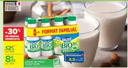Carrefour Drive LACTEL Lait U.H.T. Bio Format Familial offre