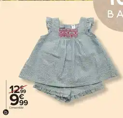 Carrefour Drive Ensemble bébé fille offre