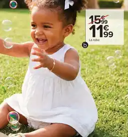 Carrefour Drive Robe bébé offre