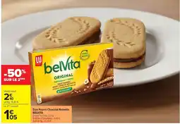 Carrefour Drive BELVITA Duo Fourré Chocolat Noisette offre