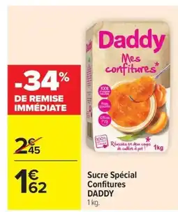 Carrefour Drive DADDY Sucre Spécial Confitures offre