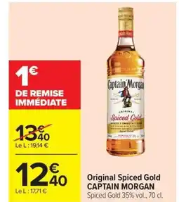 Carrefour Drive CAPTAIN MORGAN Original Spiced Gold offre