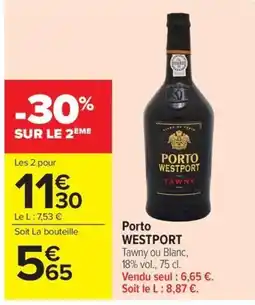 Carrefour Drive WESTPORT Porto offre