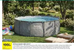 Carrefour Drive BESTWAY Kit Piscine tubulaire offre