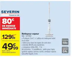 Carrefour Drive SEVERIN Nettoyeur vapeur offre