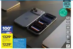 Carrefour Drive iPhone 17 Pro 256 Go Deep Blue offre
