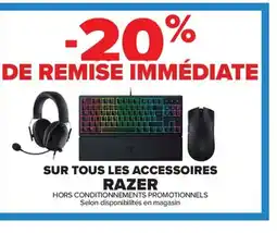 Carrefour Drive RAZER Sur tous les accessoires offre