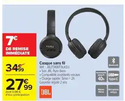 Carrefour Drive JBL Casque sans fil offre