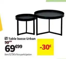 Conforama Table basse Urban offre