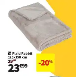 Conforama Plaid Rabbit offre