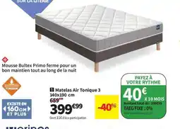 Conforama Matelas Air Tonique 3 offre