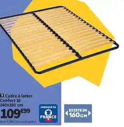 Conforama Cadre à lattes Confort 18 offre