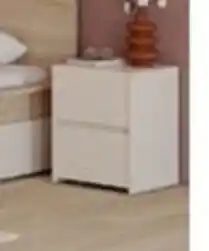 Conforama Chevet 2 tiroirs Mosaik offre