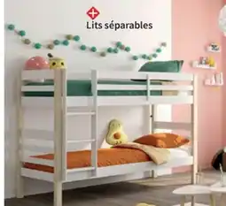 Conforama Lits superposés Andy offre