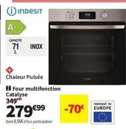 Conforama INDESIT Four multifonction Catalyse offre
