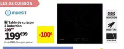 Conforama INDESIT Table de cuisson à induction offre