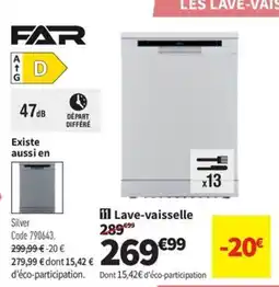 Conforama FAR Lave-vaisselle offre