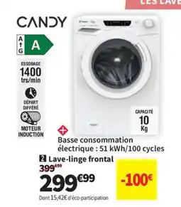 Conforama CANDY Lave-linge frontal offre