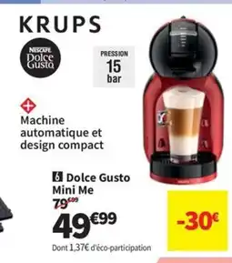 Conforama KRUPS Dolce Gusto Mini Me offre