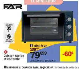 Conforama FAR Mini-four offre