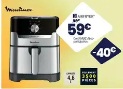 Conforama MOULINEX Airfryer offre