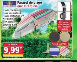 Norma Parasol de plage offre